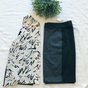 Zig zag writing sleeveless blouse